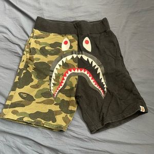 Bape Camo & Black Shorts